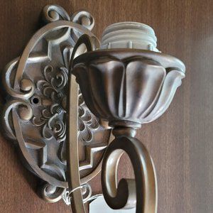 Hinkley Lighting Ornate Bronze Tone Wall Sconce w/o Shade * Sconce Only